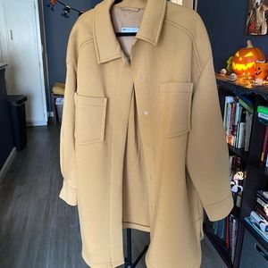 Asos By Design Oversized Coat, Size 16 (fits like 18-20)